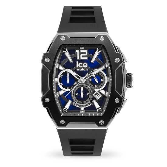 Ice Watch Ice-Watch - ICE ocean Black - Zwart herenhorloge met Tide 019647 - Vergelijk prijzen