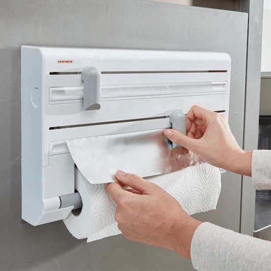 Leifheit Parat rollenhouder - Voor aluminium-, vershoudfolie en ...