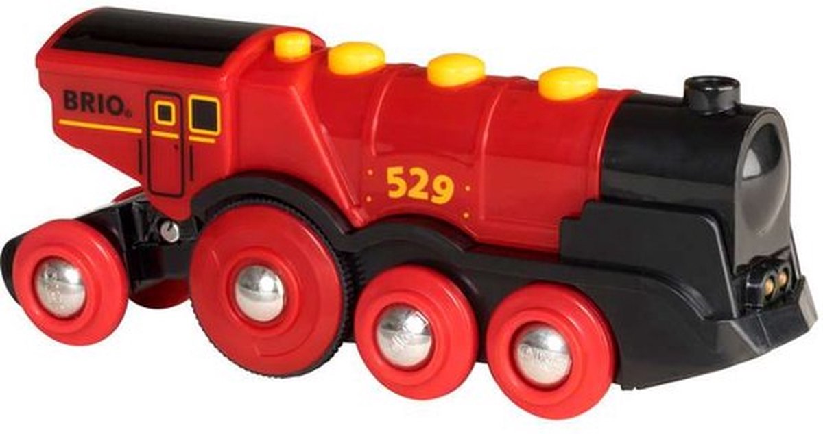 BRIO Rode locomotief op batterijen - 33592 — afbeelding 14