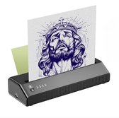 Bol.com Tattoo Printer - Tattoo Stencil Printer Perfecte Kwaliteit - Tattoo Printer Compact en Draadloos - Oefenhuiden Tattoo aanbieding
