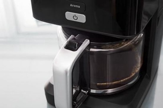 Tefal Smart & Light CM6008 - Filter koffiezetapparaat - 1.25L - Digitaal Display met Timer - 15 Kopjes - Warmhoudfunctie - Zwart