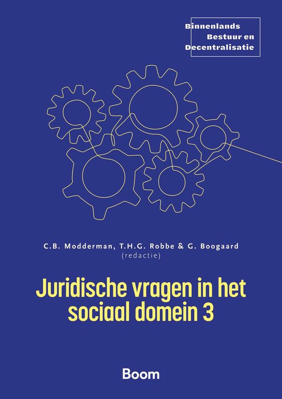 Binnenlands Bestuur en Decentralisatie - Juridische vragen i ... - cover
