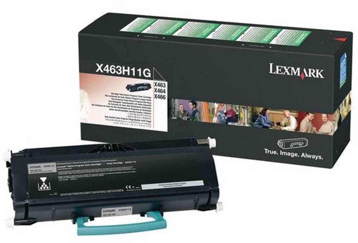 Lexmark Tonercartridge W850H21G zwart