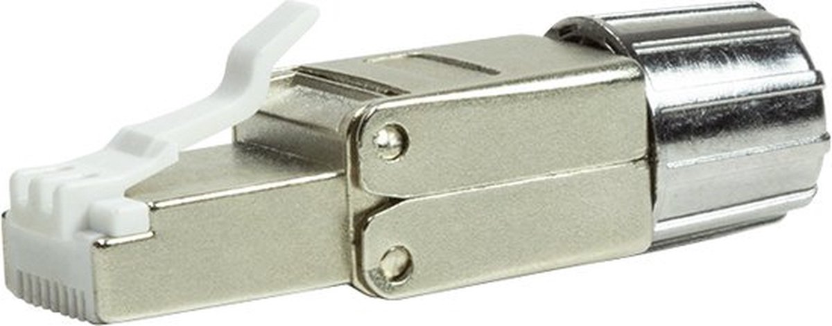 CAT8.1 Toolless Connector RJ45 - STP voor soepele en stugge kabel - Kabelverbinder - Kabel Connector