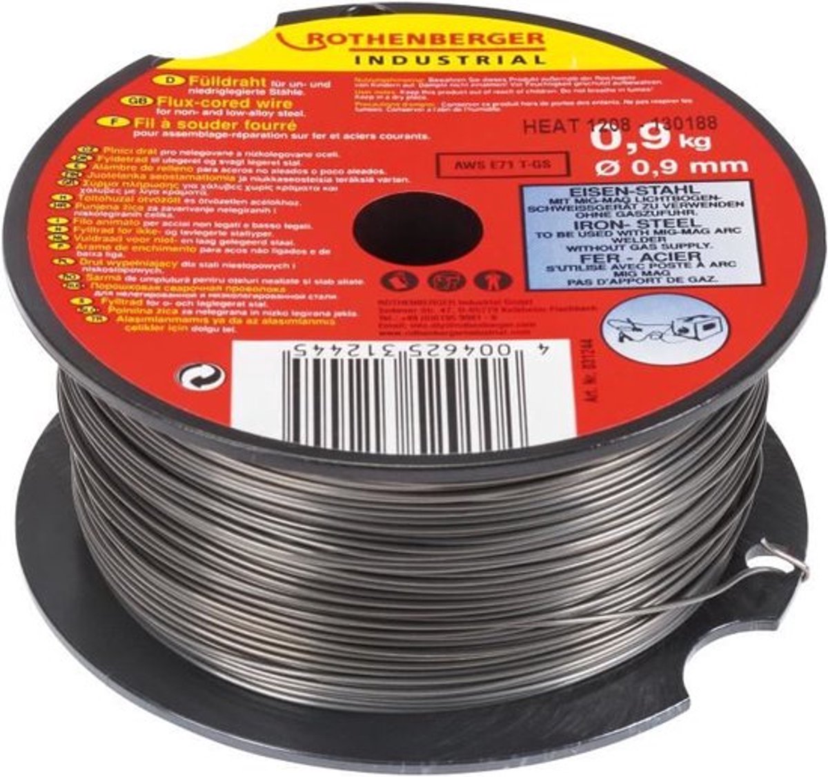 ROTHENBERGER Industrial gevulde draad verkoperd 0,9 mm 31244