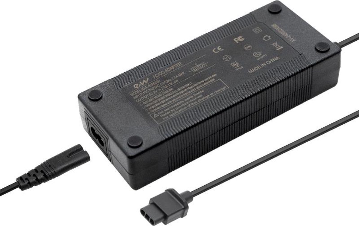 Premium oplader 48V (58.8V) 2A voor Niu Elektrische step.