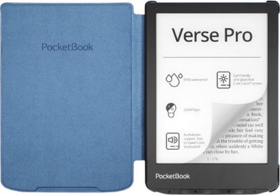 PocketBook beschermhoes cover voor Verse & Verse Pro blauw van PocketBook — afbeelding 3