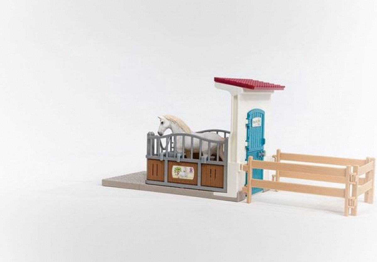 schleich HORSE CLUB - Paardenbox - Speelfigurenset - Kinderspeelgoed voor Jongens en Meisjes - 5 tot 12 jaar - 42569 — afbeelding 18