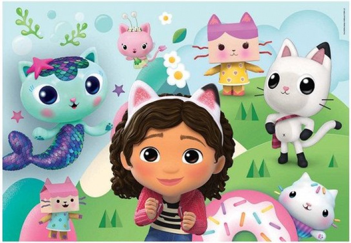 Clementoni - Puzzel - 2x60 Stukjes - Gabby's Dollhouse - Puzzels Voor Kinderen - Vanaf 4 Jaar — afbeelding 8