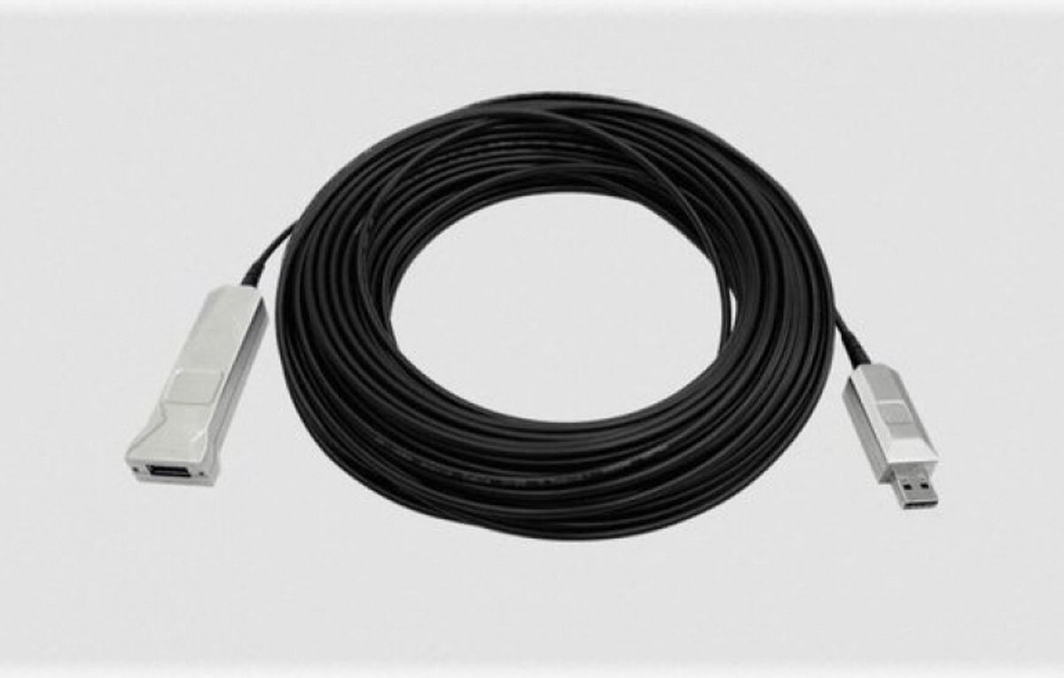 AVer 064AUSB--CC5 USB-kabel 10 m USB 3.2 Gen 1 (3.1 Gen 1) USB A Zwart