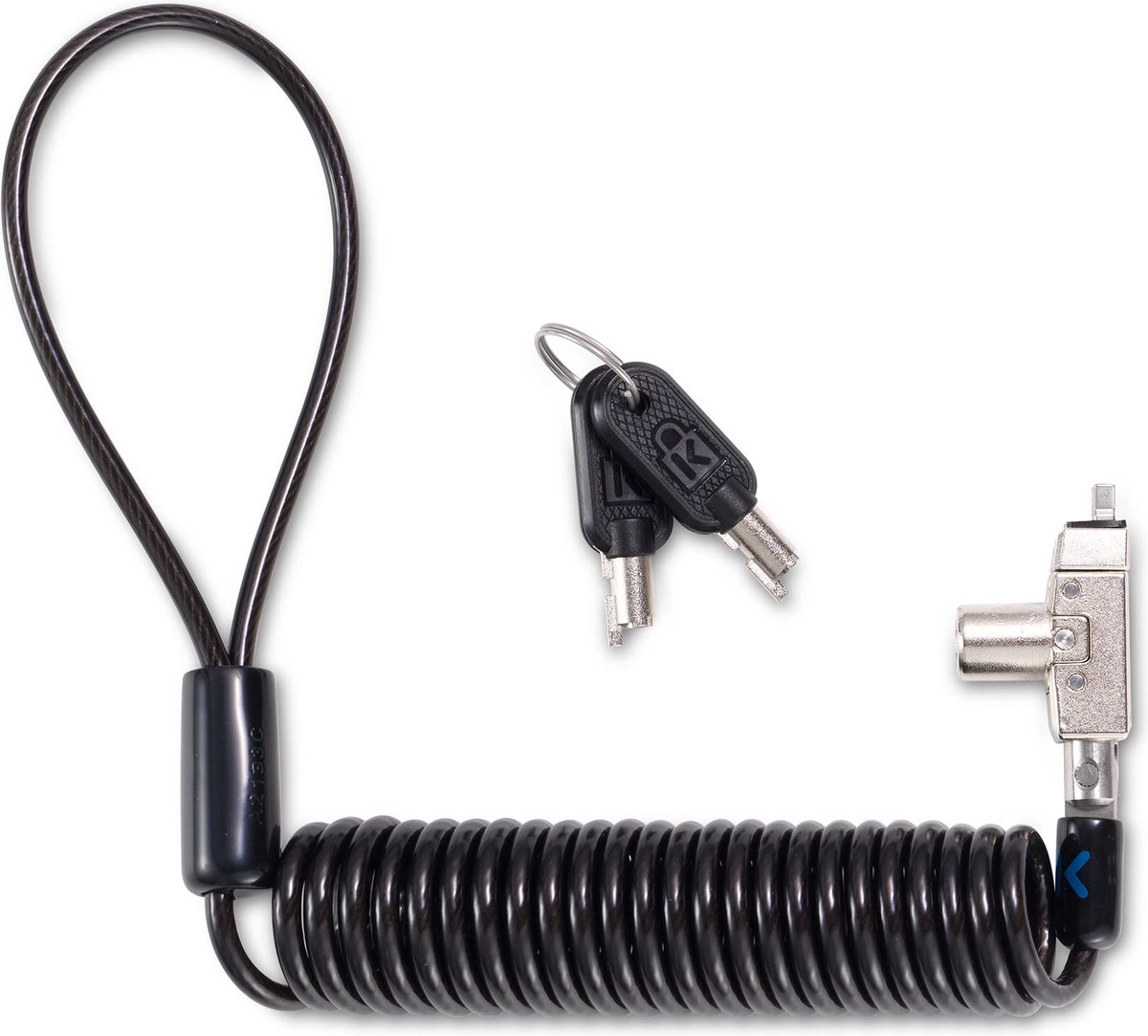 Slim N17 2.0 Portable Keyed Laptop Lock voor Wedge-Shaped Slots