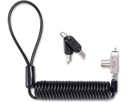 Kensington Slim N17 2.0 Portable Keyed Laptop Lock voor Wedge-Shaped Slots