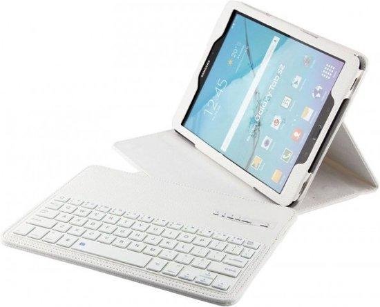 Samsung Tab S2 9.7 hoes met toetsenbord wit T810 T813 T815 T819 | bol.com