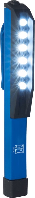 Lampe de minibar LED SW-Stahl S9730 avec 3 piles AAA, hydrofuge, avec clip de poche