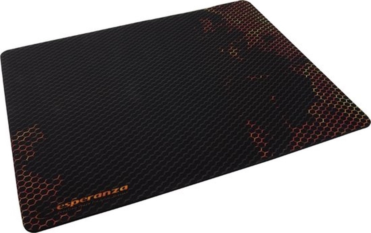 Esperanza EA146R muismat Zwart, Rood