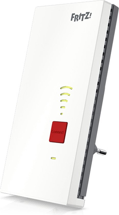 FRITZ!Repeater 2400 AC - WiFi Repeater - Dual Band - WiFi 5 - 600 + 1733 Mbps