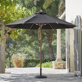 LOBERON Parasol Brent zwart