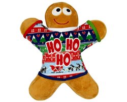 Huxley & Kent - Power Plush Holiday Ugly Sweater G-Man Small - Hondenspeelgoed - Kerst