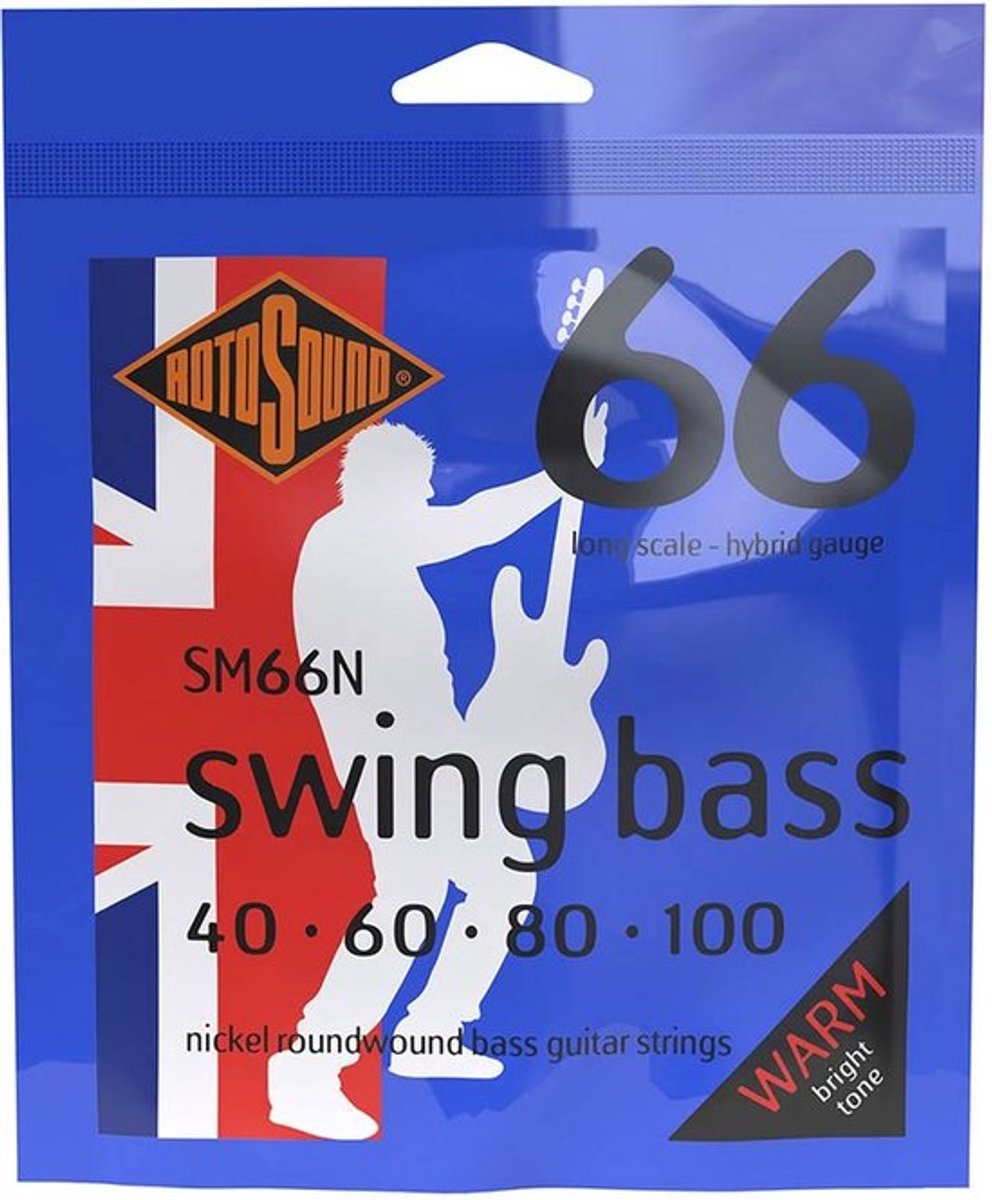 Rotosound SM66N Swing Bass 66 snarenset basgitaar