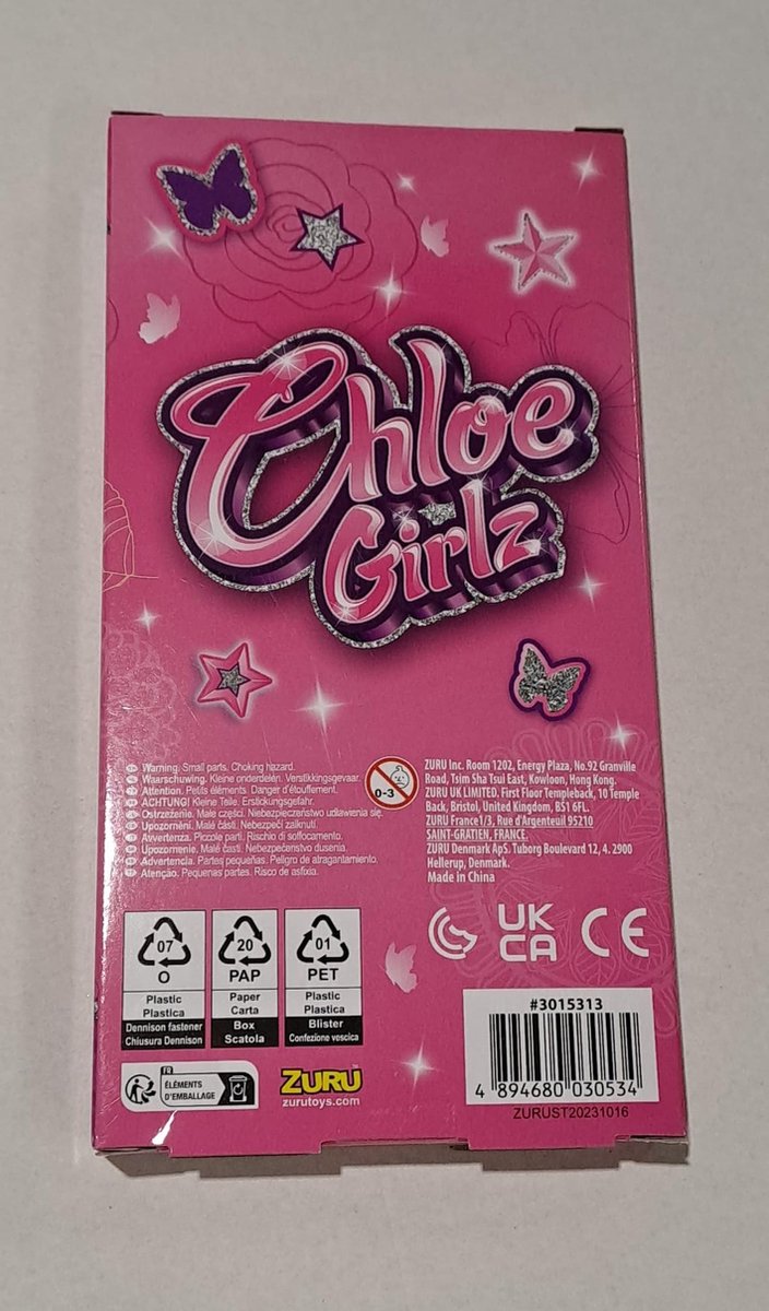 Chloe Girlz Poppenkleding Licht Roze Fitnesspak van Merkloos — afbeelding 2
