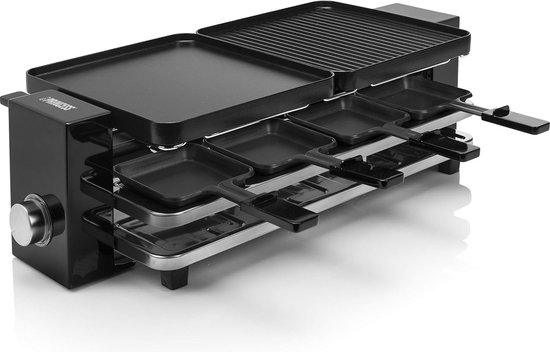 Appareil à raclette 4 personnes Livoo DOC242 600 W Noir - Appareil à raclette