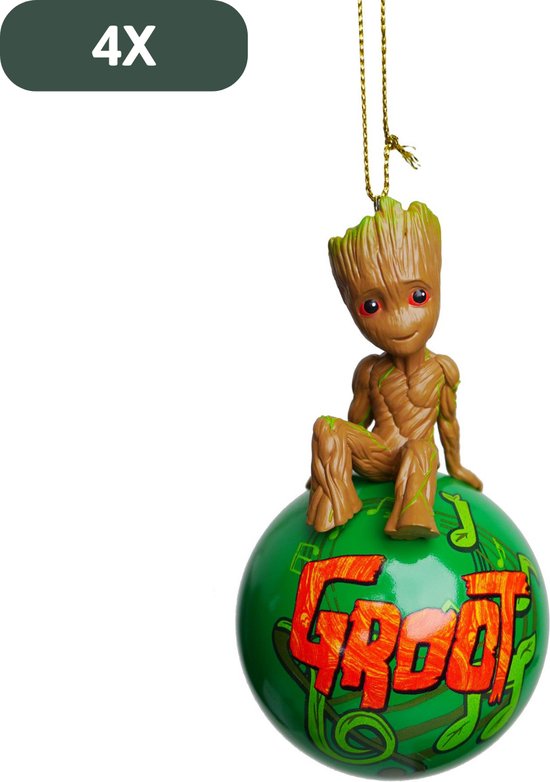 Wit de Luxe Kerstballen - set van 3