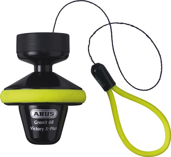 ABUS Granit 68 Victory X-Plus Roll Up Schijfremslot ART 4 – Geel