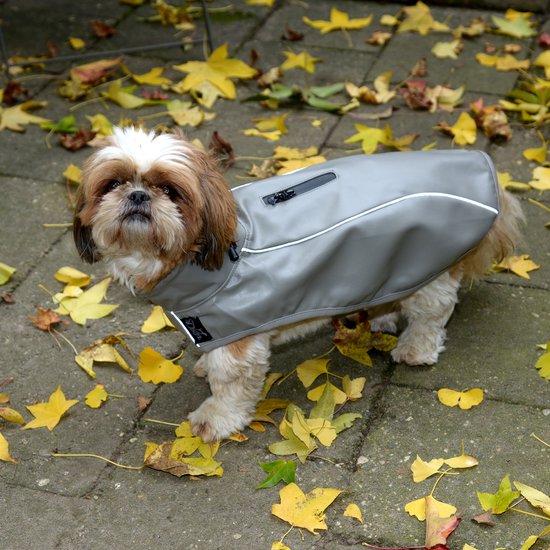 Hykiee Regenjas voor de hond, waterdicht, hondenjas, regen, verstelbaar, ademend, hondenregenjas met capuchon, kraaggat en buikbescherming voor kleine, middelgrote en grote honden (L, geel Hykiee Regenjas voor de hond, waterdicht, hondenjas, regen, verstelbaar, ademend, hondenregenjas met capuchon, kraaggat en buikbescherming voor kleine, middelgrote en grote honden (L, geel
