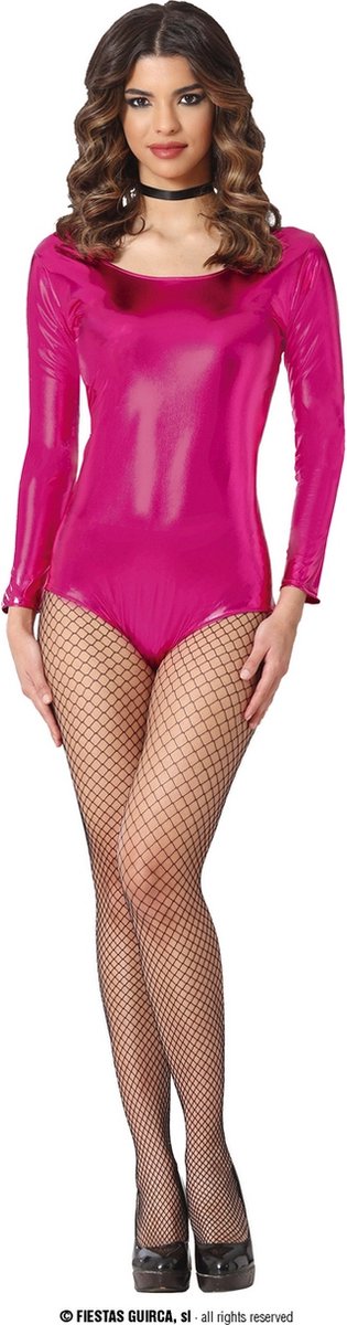 Metallic Roze Bodysuit Sylvie - Vrouw