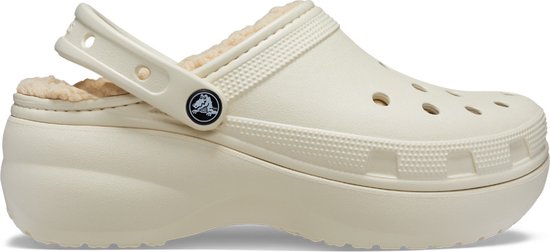 Sabots Crocs Classic Platform Lined Beige EU 39-40 Femme