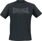 Lonsdale London Logo Kai Heren T-shirt - zwart - XL