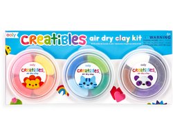 Ooly - Creatibles - Mini air dry clay kit - 12 Kleuren