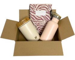 Retulp & Betere producten - Luxe cadeau pakket - Duurzaam cadeau pakket - Giftbox - Kerstpakket - Herbruikbaar notitieboek - Big Mug Classic thermosbeker - Urban drinkfles van 500 ml