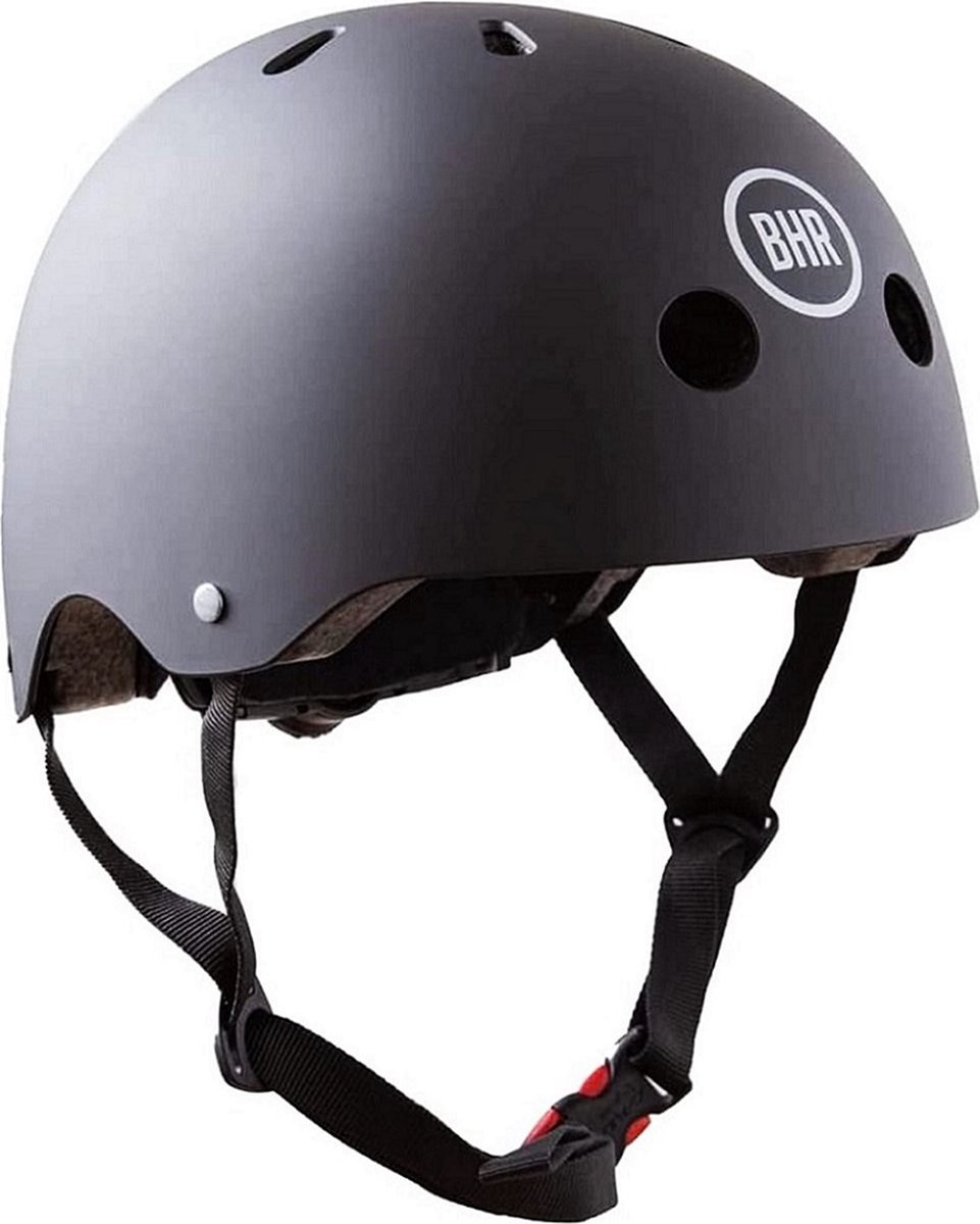 Fietshelm - BHR 817 - Sport helm - Mat Zwart - Maat M: 54/58 cm - Fatbike helm - Skate helm