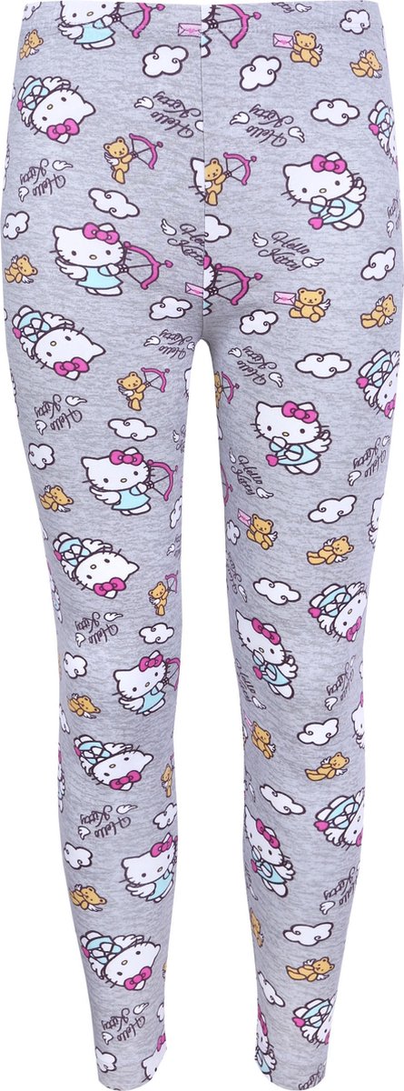 Grijze HELLO KITTY legging/legging met lange pijpen voor meisjes