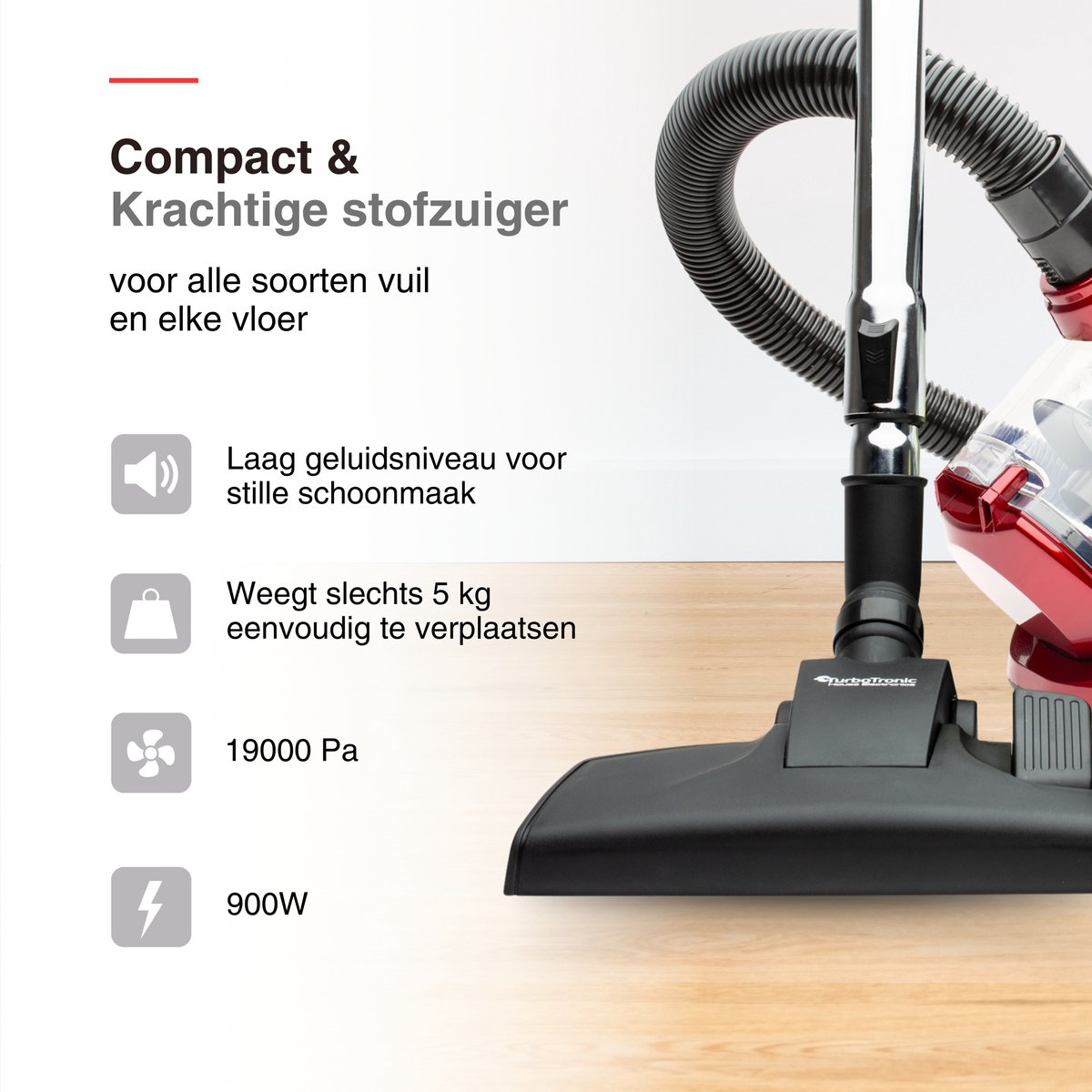 Clatronic® Zakloze Stofzuiger | Testwinnaar Prijs/Prestatie