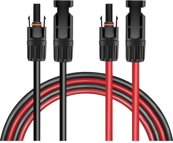 MC4 Solar kabels (2 stuks) - 5 meter - zonnepaneel aansluitkabels - Solar verlengkabel - 4mm2 kabel van XOLTA — afbeelding 4