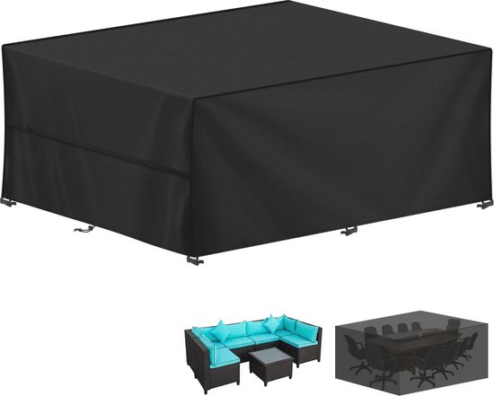 Klas hoezen voor tuinmeubelen 63x95/115/75x90cm grijs