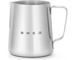 SMEG CMMJ01 Melkkan - Melkopschuimkan - RVS - 450 ml - Vaatwasserbestendig - Voor Cappuccino, Latte Macchiato & Espresso