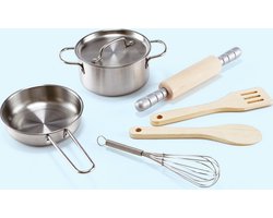 Hape Houten Speelgoed Kookset