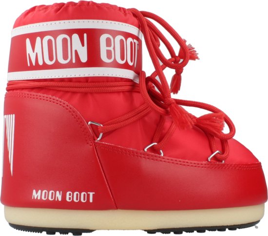 Moon Boot Icon - Basse - Nylon - Rouge - Kids - Unisexe - Pointure 33-35