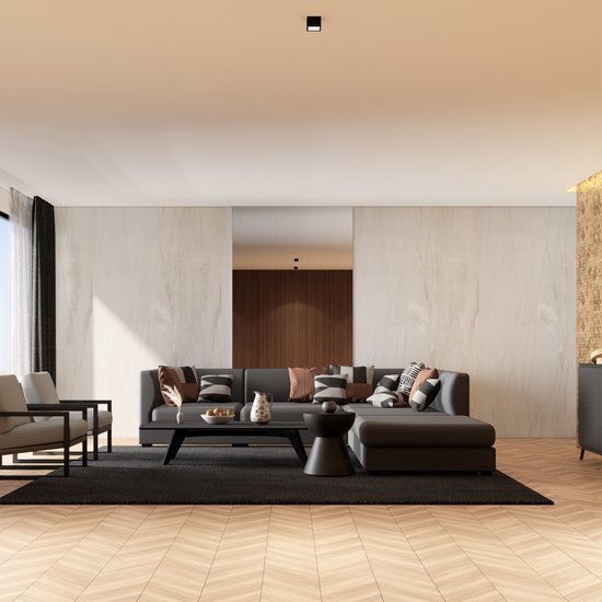 Papier peint autocollant Wallways - Décoration murale - Résistant à l'eau et à la chaleur - 60 cm x 10 m - Beige Sahara