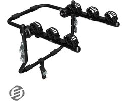 Equivera Fietsdrager voor op Trekhaak - Fietsendrager Trekhaak - Maximale Veiligheid - Snel te Monteren