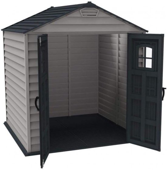 Equivera Armoire de jardin - Armoire de jardin plastique - Armoire de jardin extérieur plastique - Armoire de jardin plastique - Armoire de jardin extérieur - Armoire de rangement extérieur - Armoires de jardin extérieur - Abri de jardin