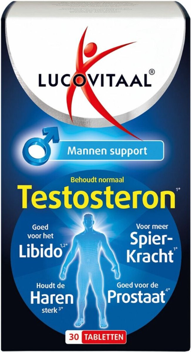 Lucovitaal Testosteron Mannen Support 30 tabletten — afbeelding 5