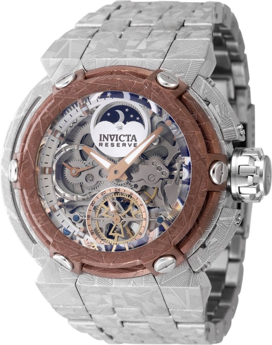 Invicta Coalition Forces - X-Wing 47706 Heren Horloge - Waterdicht - Analoog - Automatisch Uurwerk - Roestvrij Staal met zilveren Wijzerplaat - 46mm