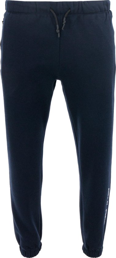 Amy Coulee Joggingbroek voor heren, katoen, baggy sportbroek, losse trainingsbroek met zakken, zwart, XXL