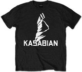 Kasabian - Ultra Face Heren T-shirt - S - Zwart