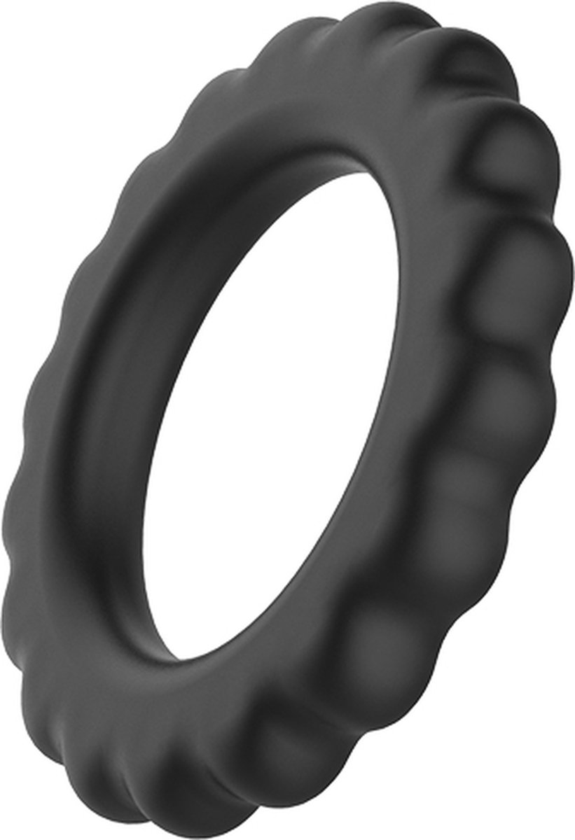 Goedkoopste Baille - BI-210145 - Titan Silicone Cockring Black