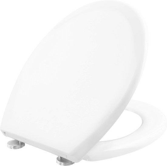 Vereg Bamboe Wc-bril Met Softclosemechanisme Voor Geruisloos Sluiten/aangenaam Warm Zitcomfort Massief Bamboe Toiletdeksel Wc Aanbieding 37623345